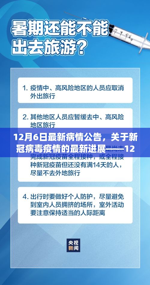 12月6日最新病情公告，关于新冠病毒疫情的最新进展——12月6日公告解读