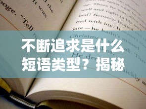 不断追求是什么短语类型？揭秘短语结构的奥秘。
