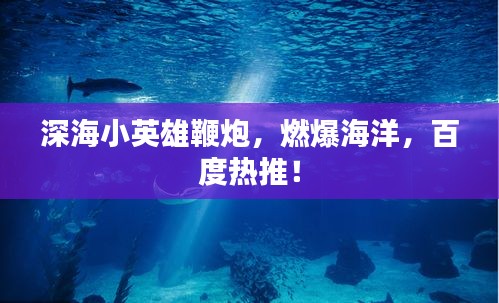 深海小英雄鞭炮，燃爆海洋，百度热推！